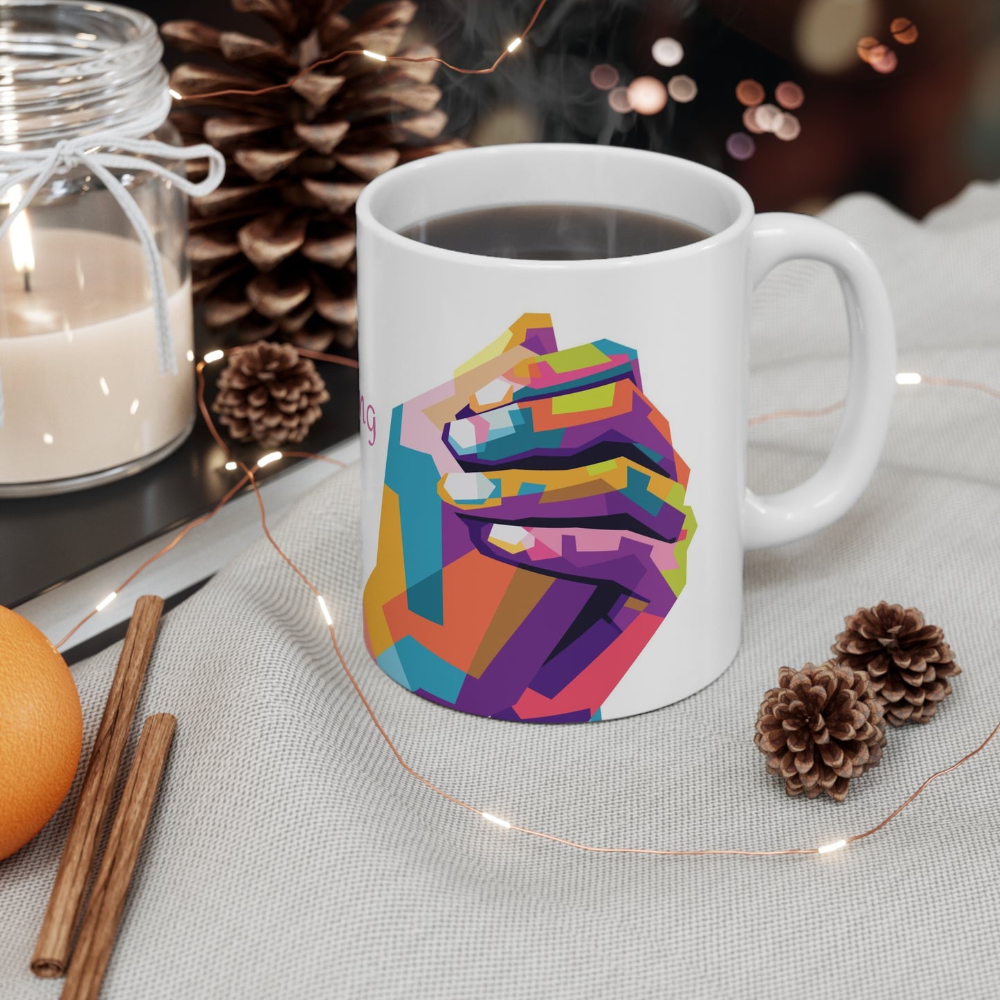"Pray Without Ceasing" Ceramic Mug 11oz