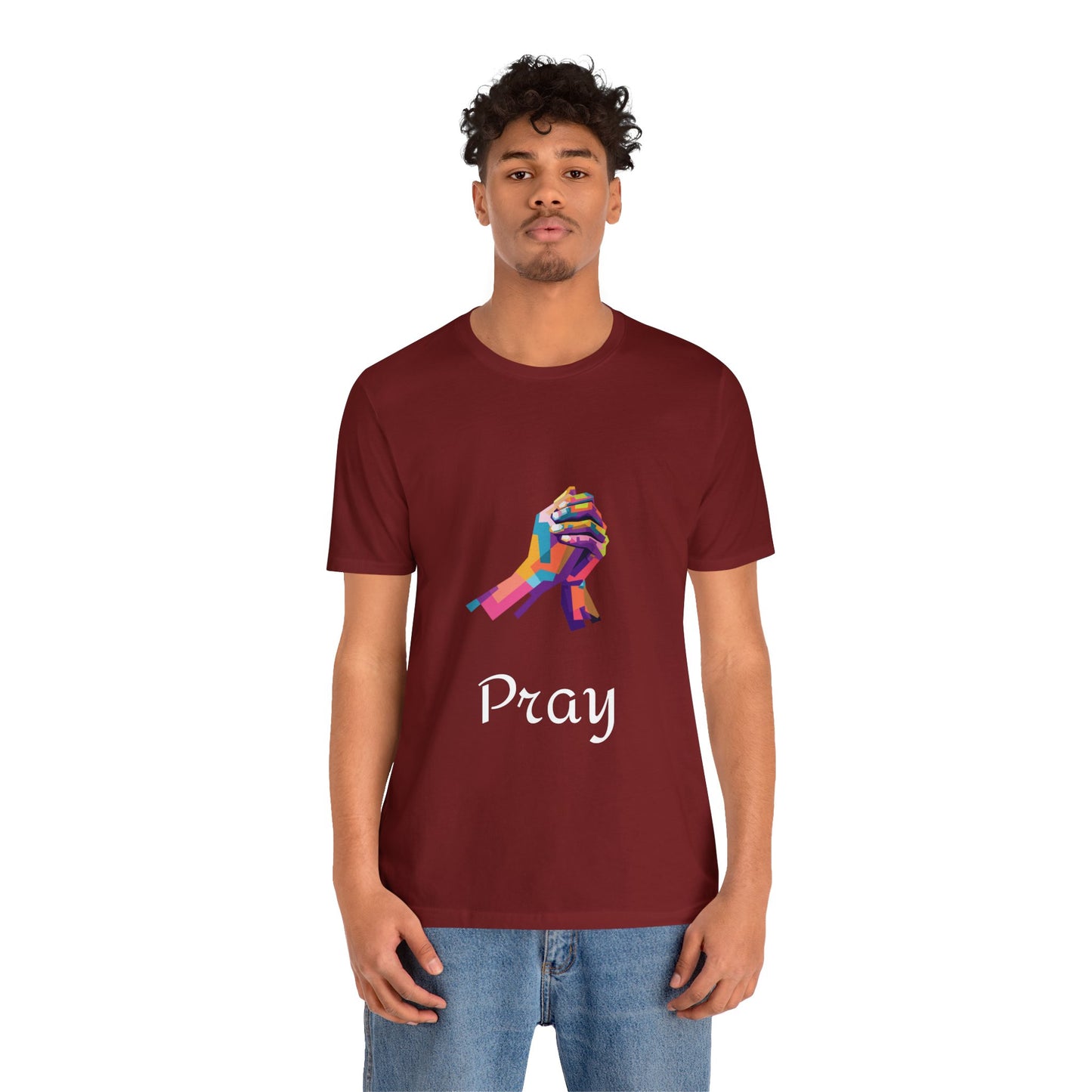 Unisex "Pray Without Ceasing"Jersey Short Sleeve Tee