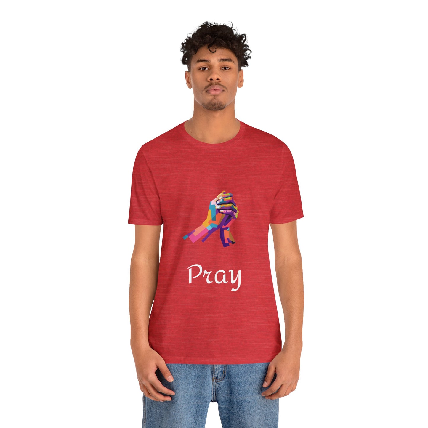 Unisex "Pray Without Ceasing"Jersey Short Sleeve Tee