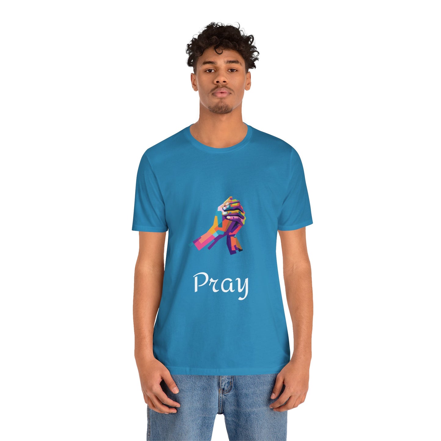 Unisex "Pray Without Ceasing"Jersey Short Sleeve Tee