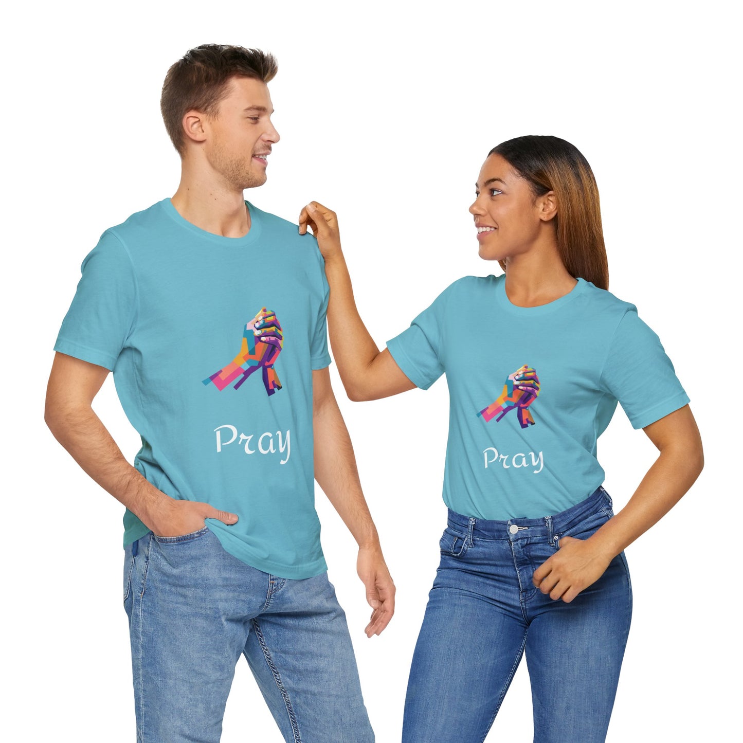 Unisex "Pray Without Ceasing"Jersey Short Sleeve Tee