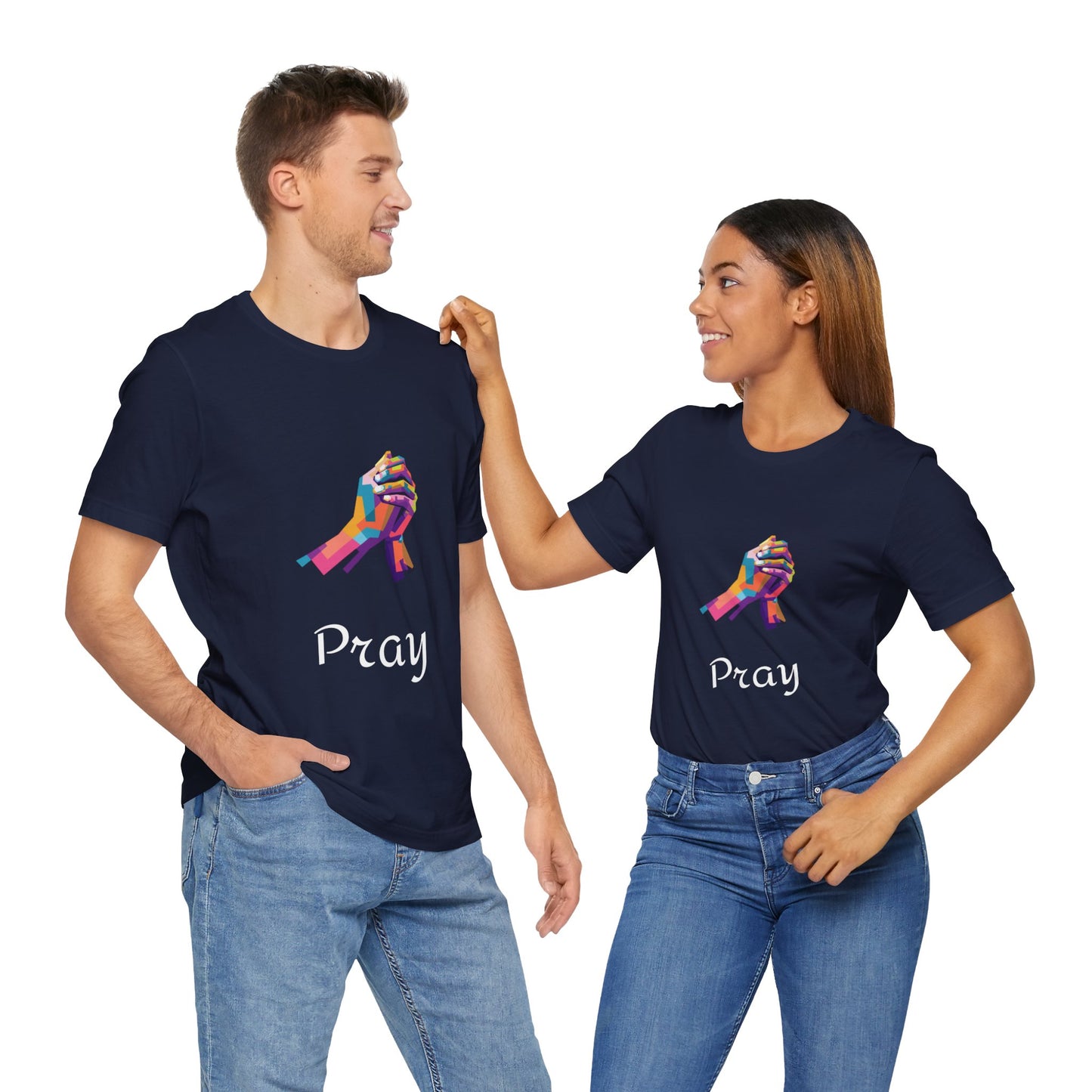 Unisex "Pray Without Ceasing"Jersey Short Sleeve Tee