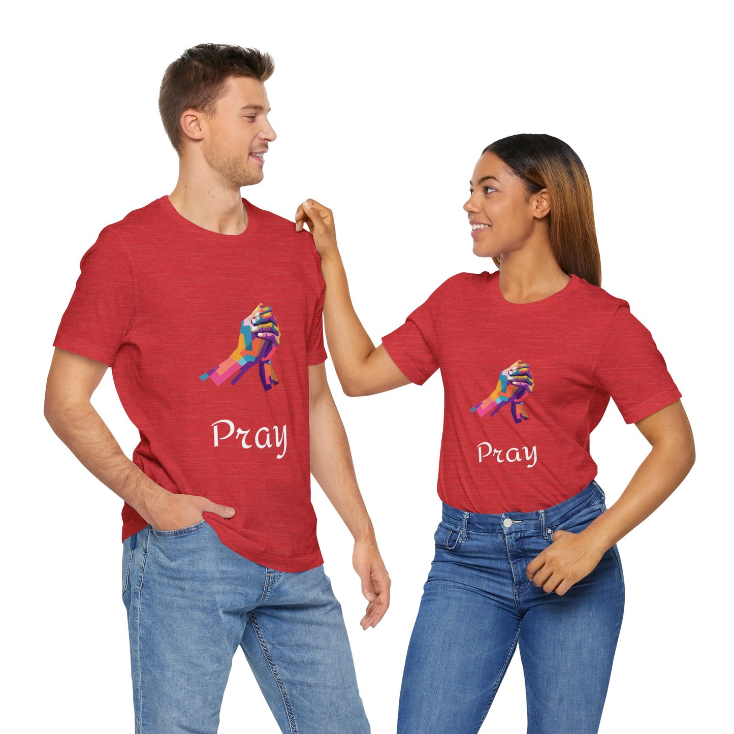 Unisex "Pray Without Ceasing"Jersey Short Sleeve Tee