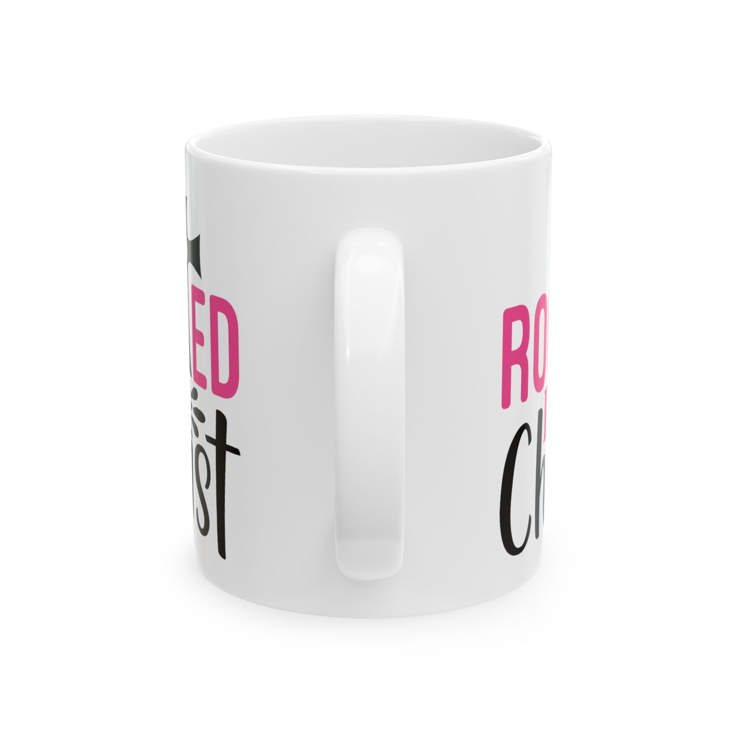 Rooted In Christ Ceramic Mug, (11oz, 15oz)