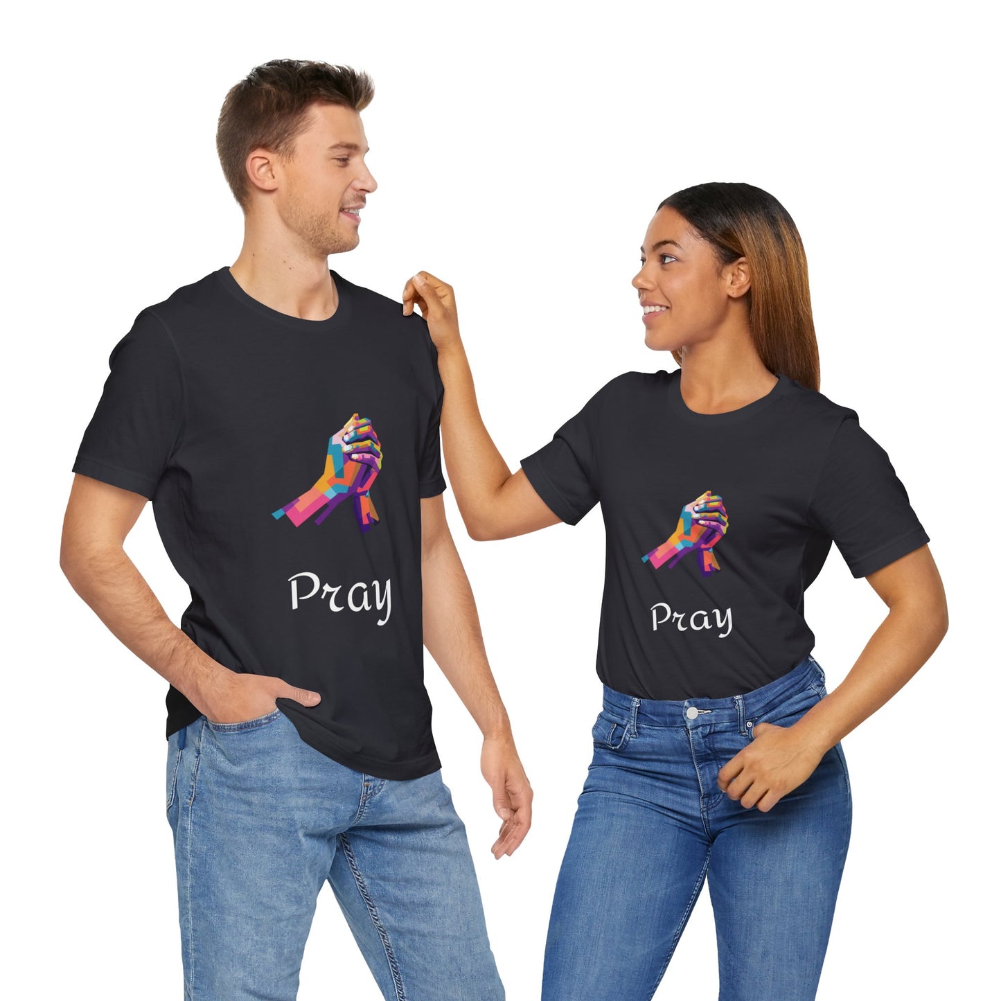 Unisex "Pray Without Ceasing"Jersey Short Sleeve Tee