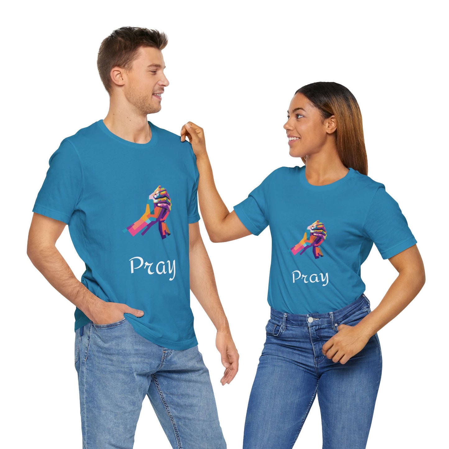 Unisex "Pray Without Ceasing"Jersey Short Sleeve Tee