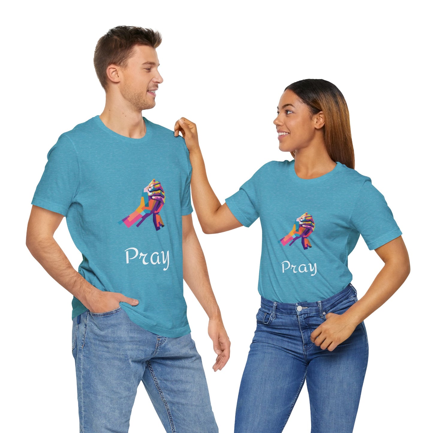 Unisex "Pray Without Ceasing"Jersey Short Sleeve Tee