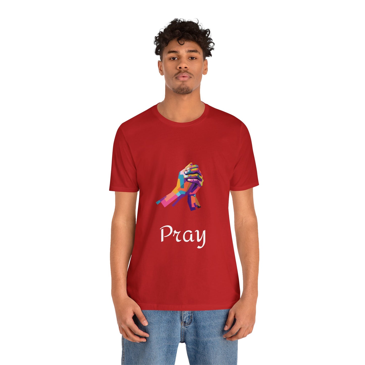 Unisex "Pray Without Ceasing"Jersey Short Sleeve Tee