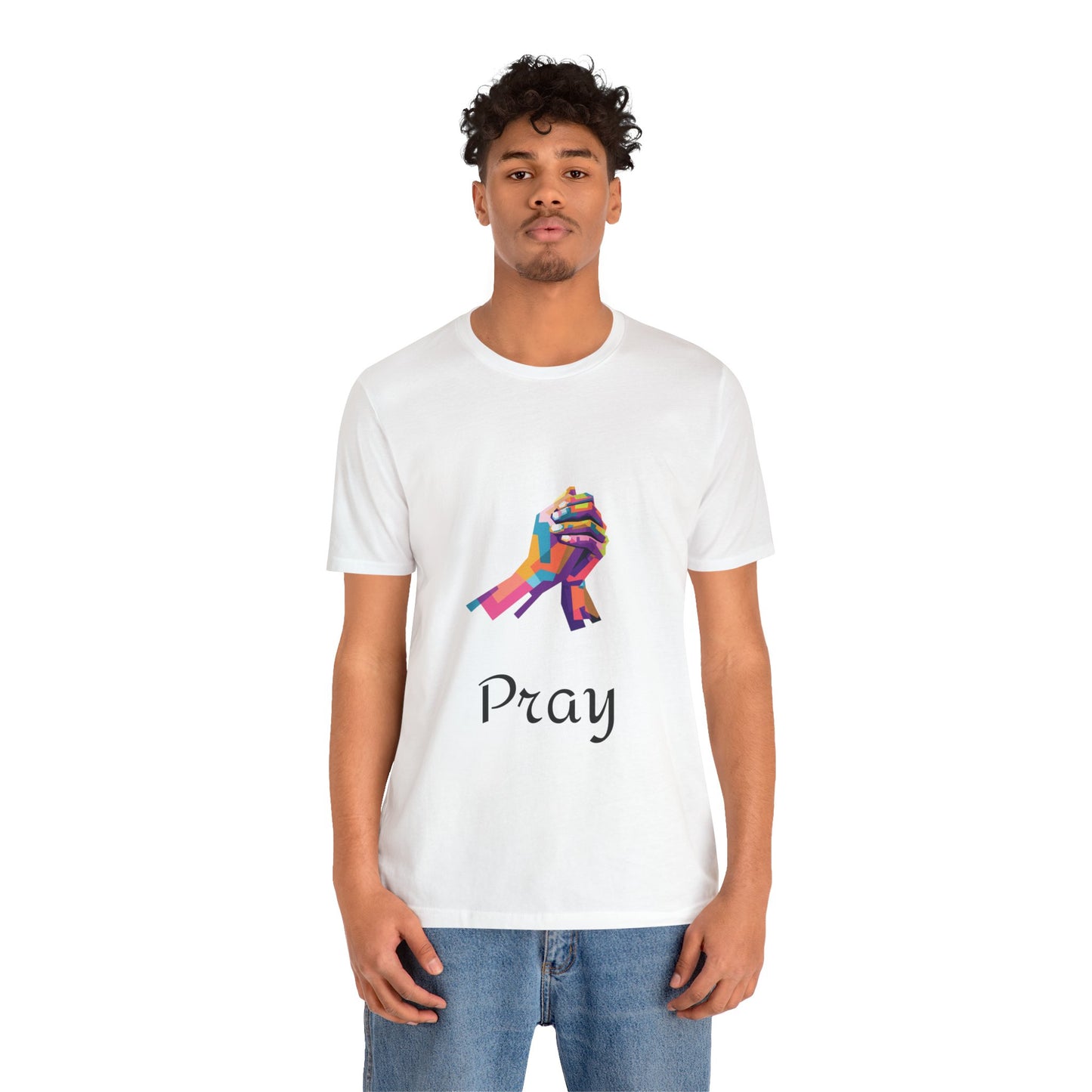 Unisex "Pray Without Ceasing"Jersey Short Sleeve Tee