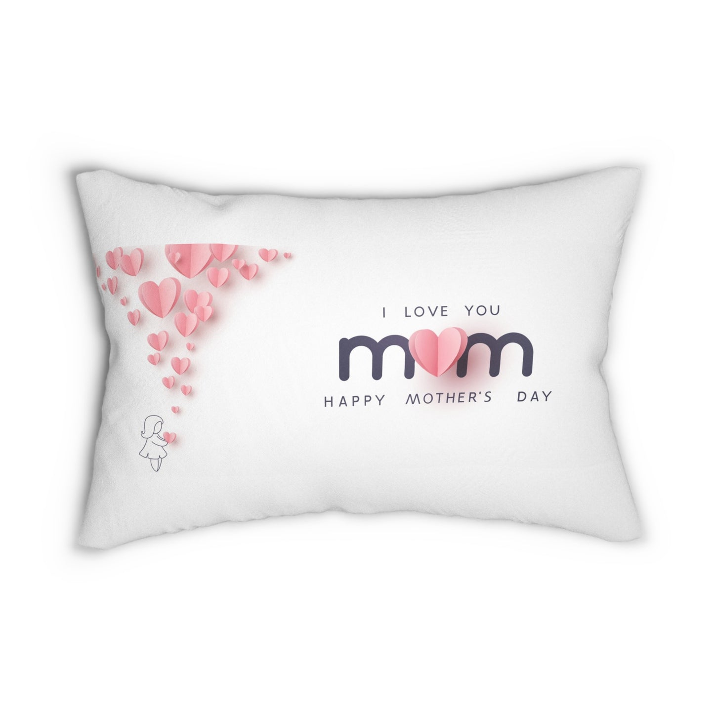 "I Love You MOM" Pillow