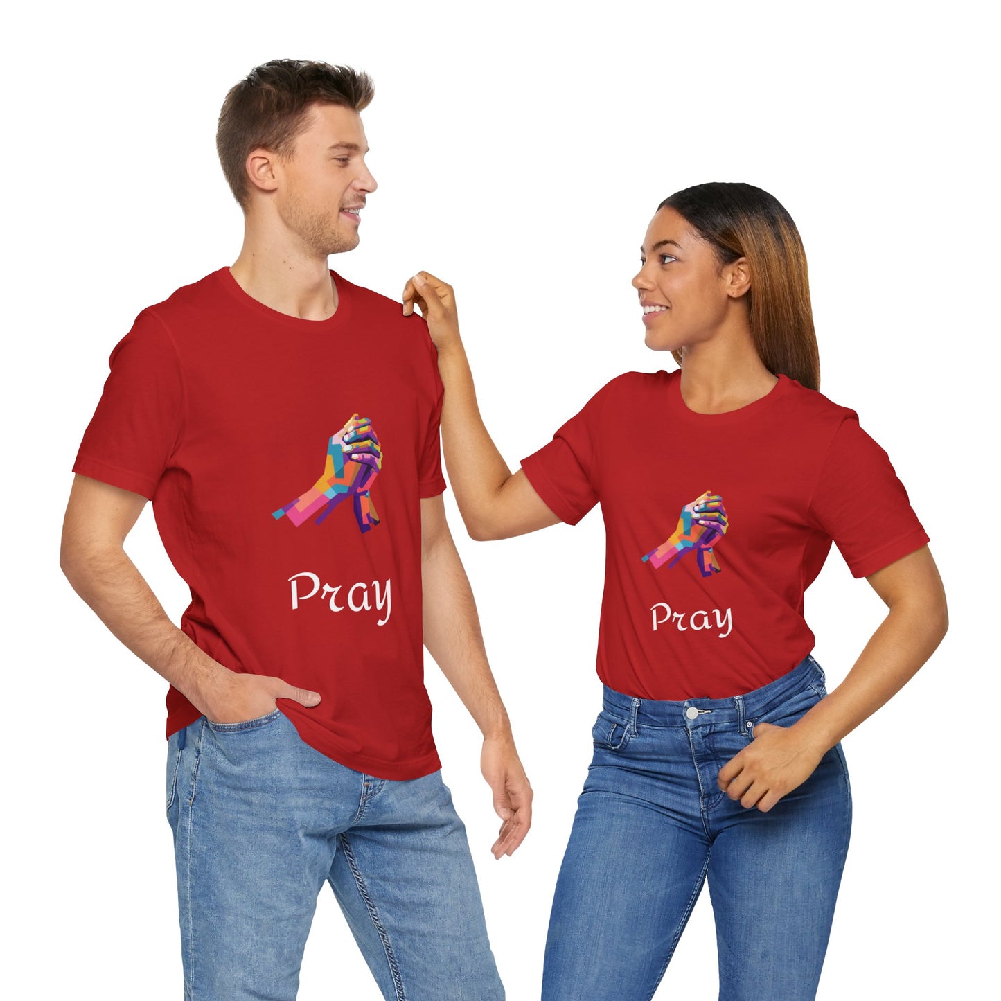 Unisex "Pray Without Ceasing"Jersey Short Sleeve Tee