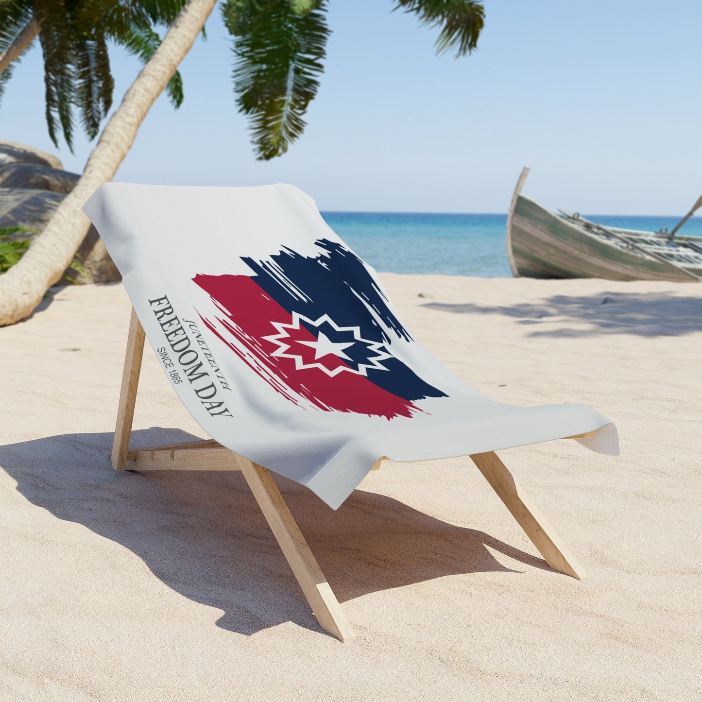 Juneteenth Beach Towel