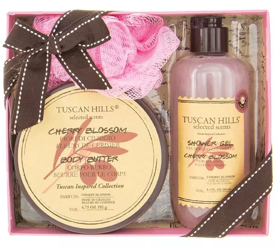 Tuscan Hills Cherry Blossom 3-pc. Body Care Collection