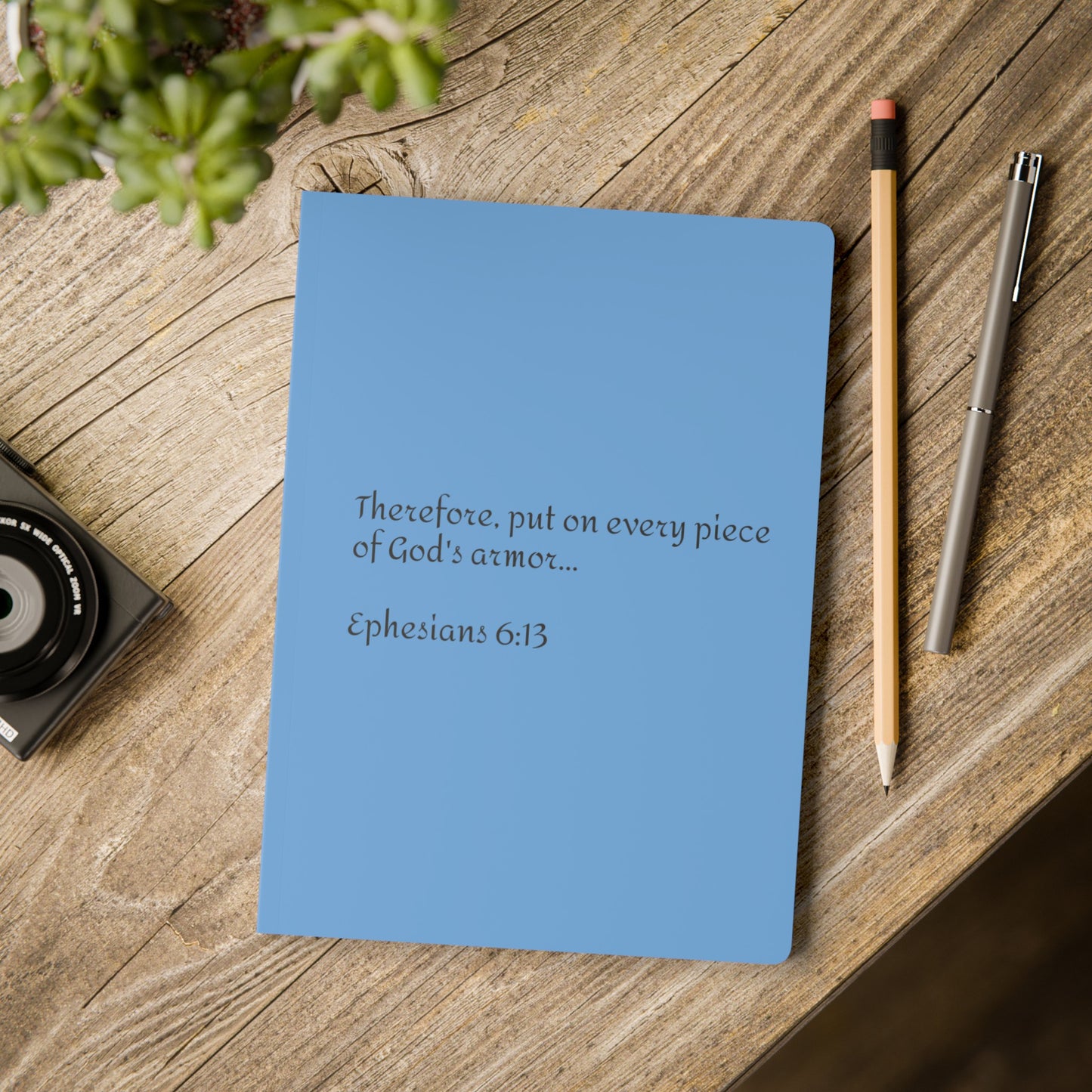 "Put On The Full Armor" Softcover Journal (with Inside Prints)