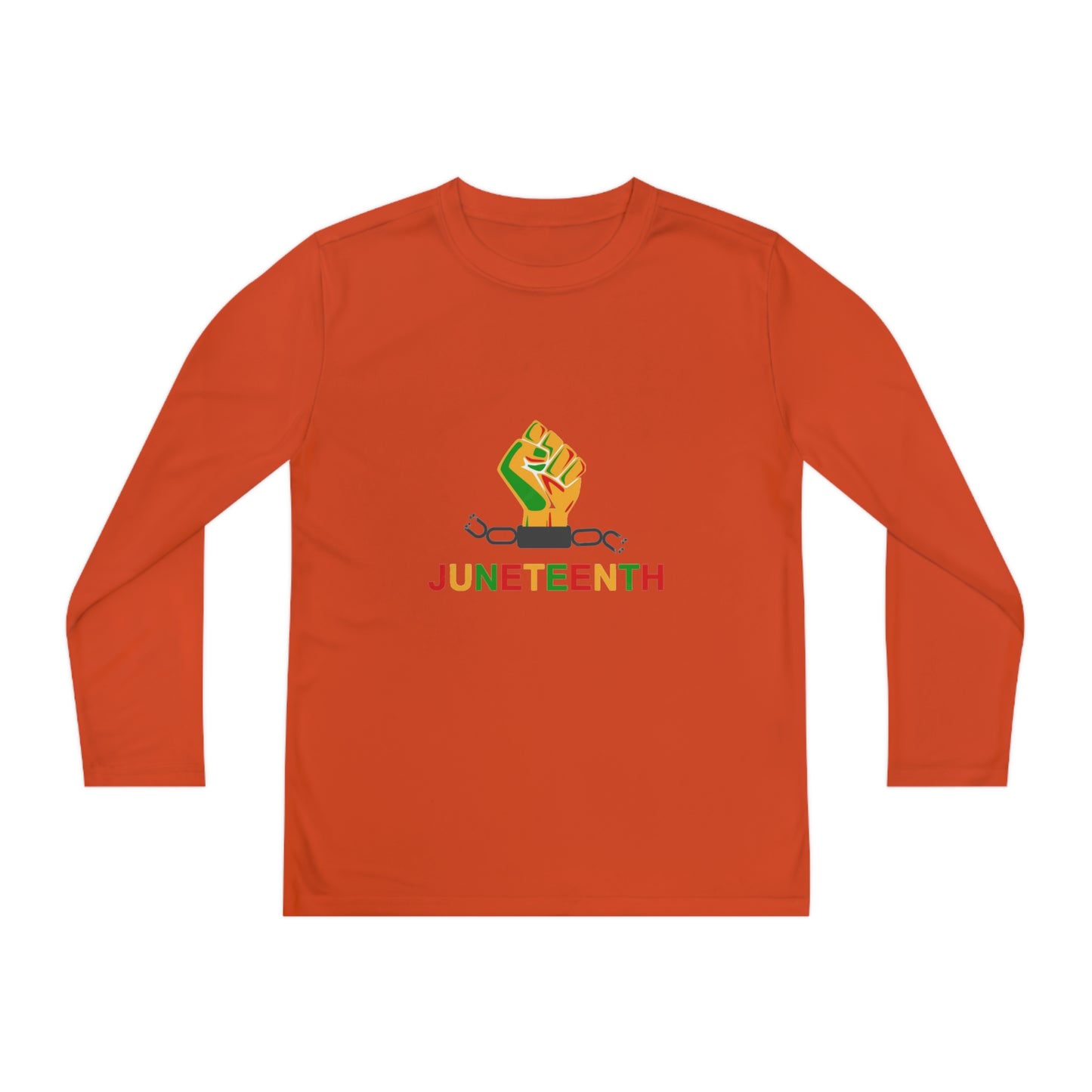 Youth "Juneteenth"  Long Sleeve Competitor Tee