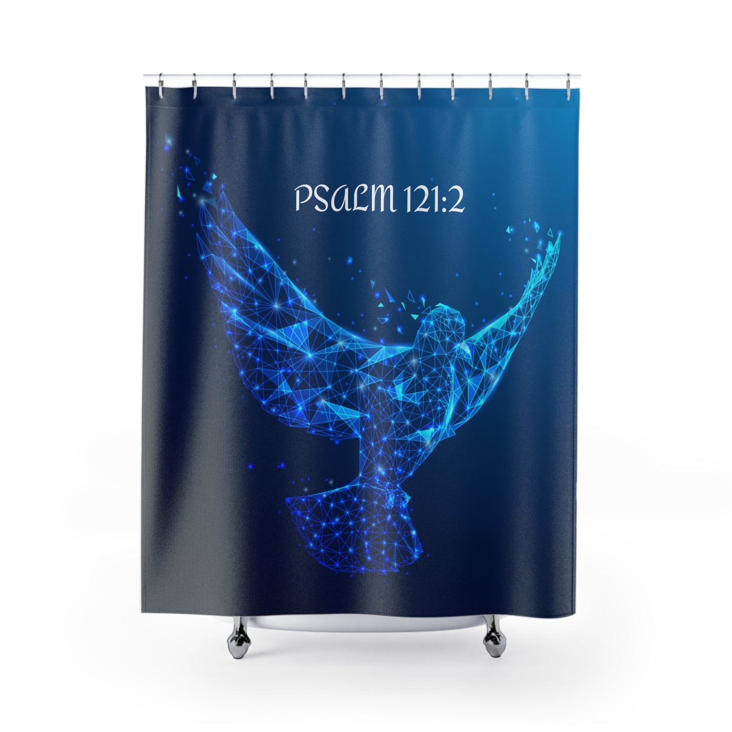 "Psalm 121:2" Shower Curtain