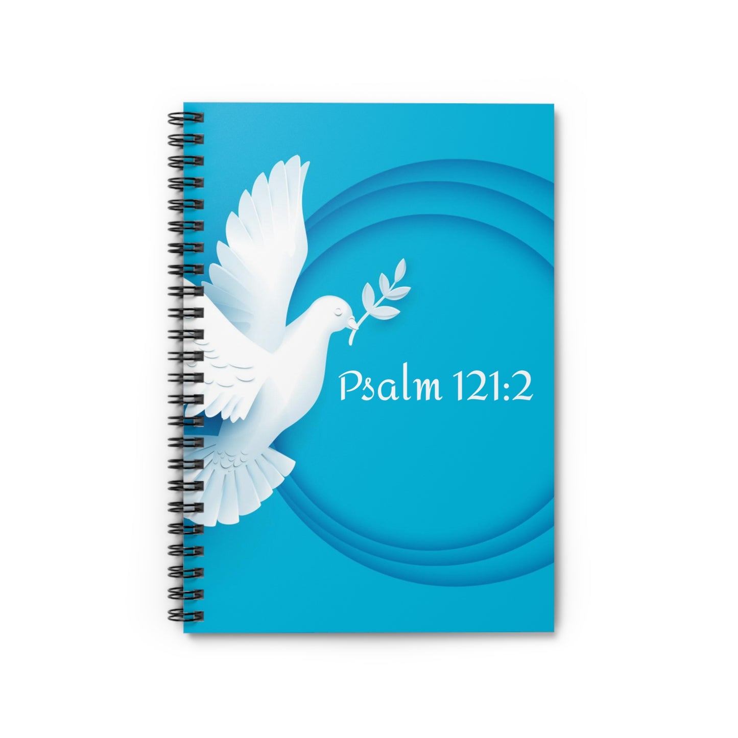 "Psalm 121:2" Spiral Notebook - Ruled Line