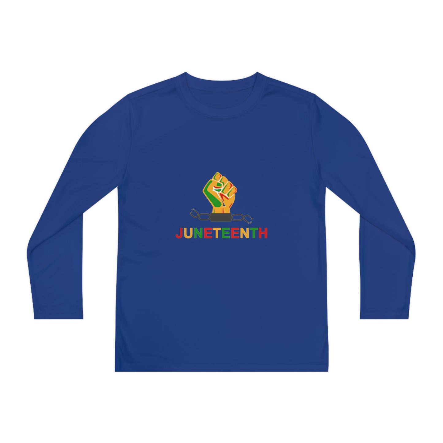 Youth "Juneteenth"  Long Sleeve Competitor Tee