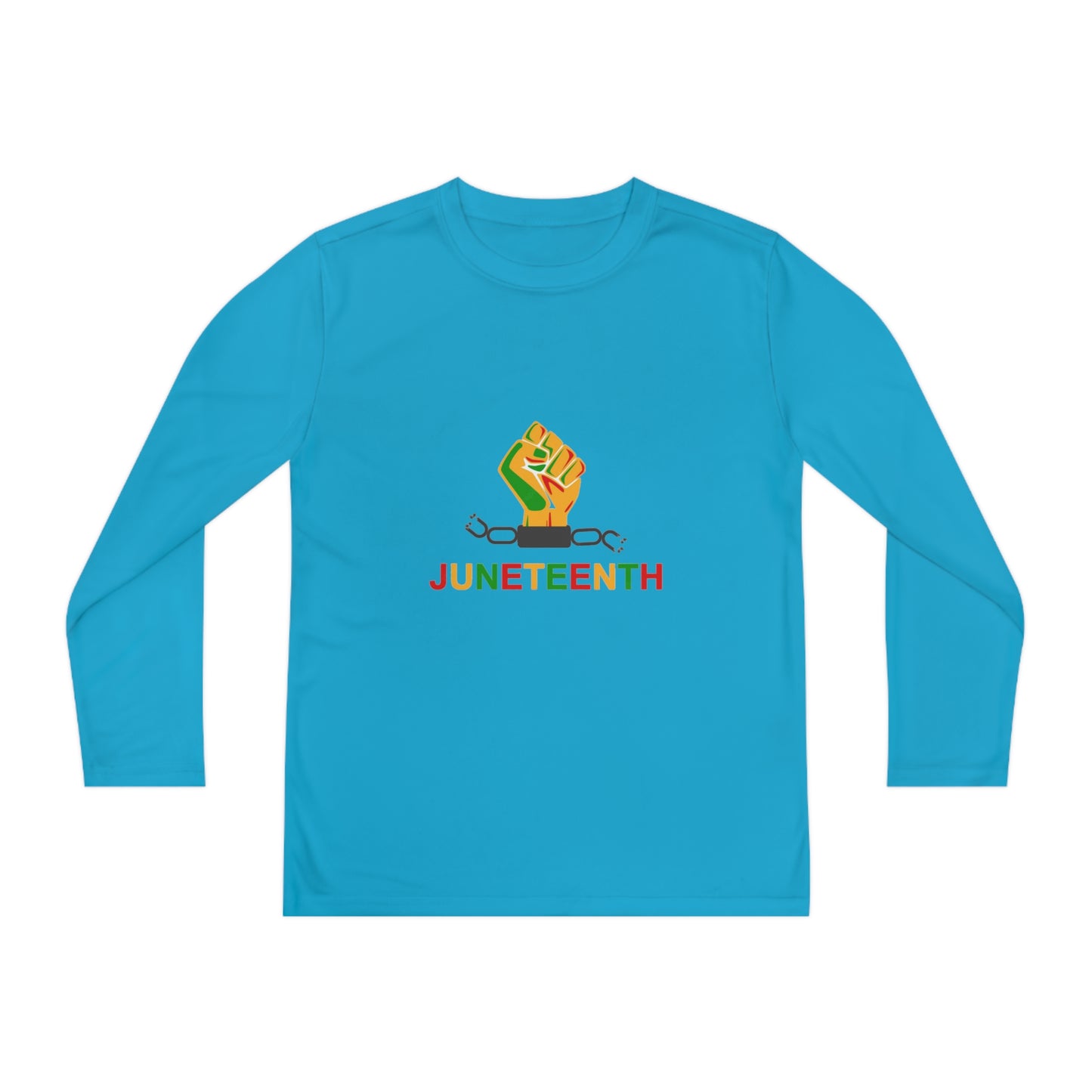 Youth "Juneteenth"  Long Sleeve Competitor Tee