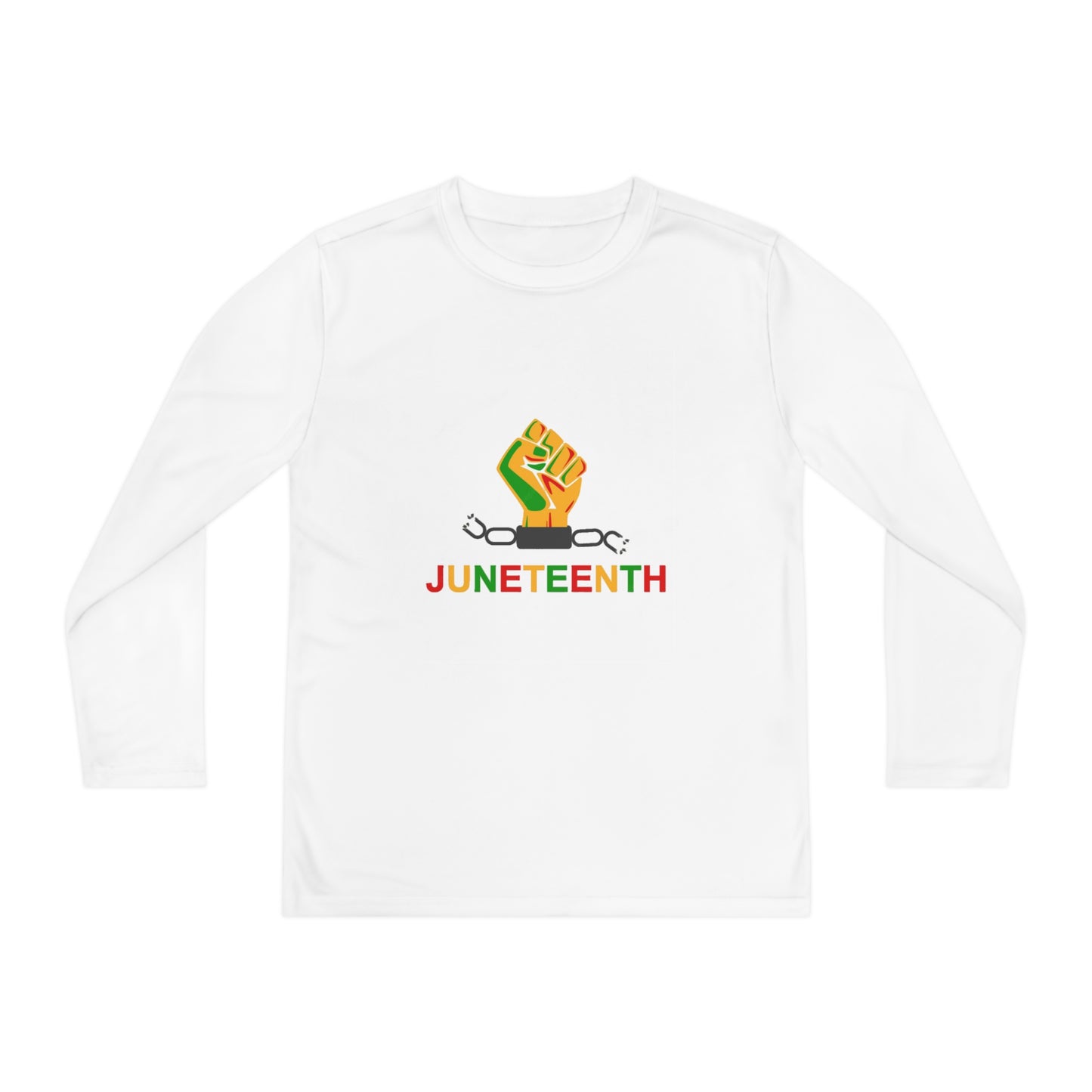 Youth "Juneteenth"  Long Sleeve Competitor Tee