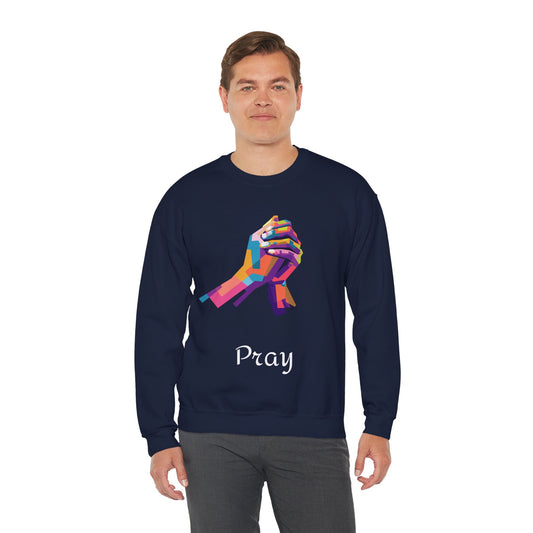 Unisex "Pray Without Ceasing" Heavy Blend™ Crewneck Sweatshirt
