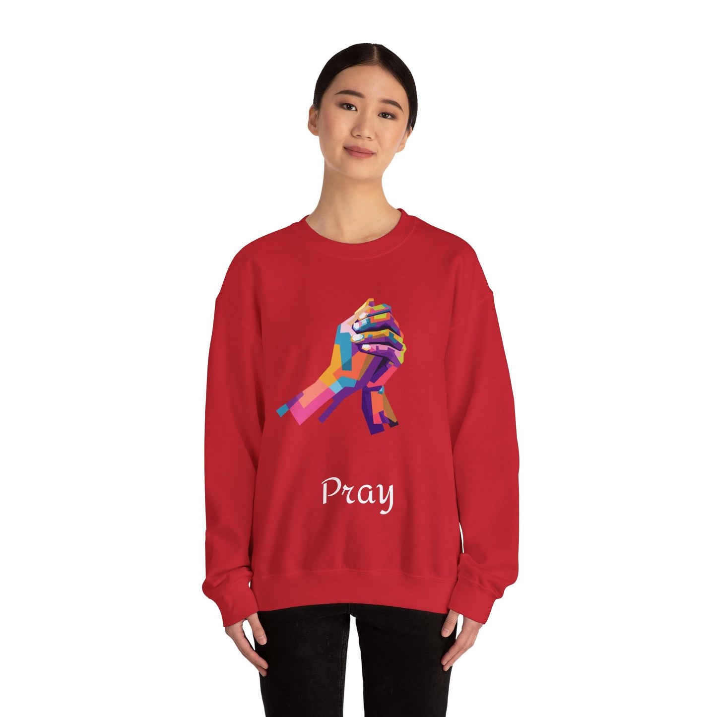 Unisex "Pray Without Ceasing" Heavy Blend™ Crewneck Sweatshirt