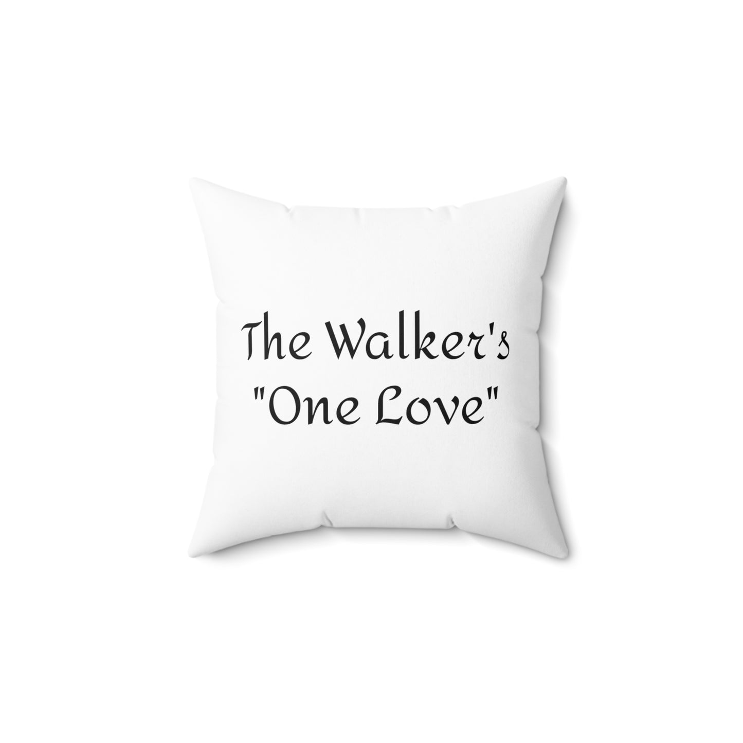 "One Love" Throw Pillow