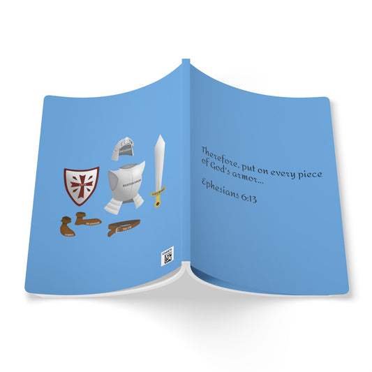 "Put On The Full Armor" Softcover Journal (with Inside Prints)