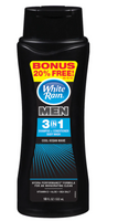 Men 3-in-1 White Rain Cool Ocean Wave Body Wash 18 oz