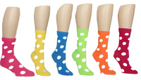 Women Novelty Polka Dot Socks