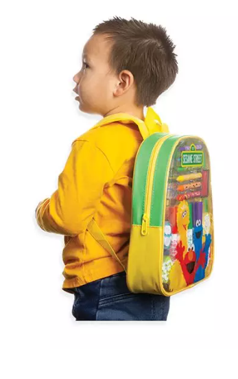 Sesame Street 21 Piece Art and Activity Backpack